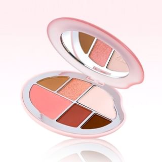 ROMANTIC BEAUTY - 6-Color Eyeshadow Palette - Pink Pictorial