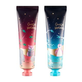 NATURE REPUBLIC - Hand & Nature Hand Cream 100ml (Green Holiday Edition) (2 Types)