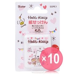 Skater - Sanrio Hello Kitty Apple Paper Soap (x10) (Bulk Box)