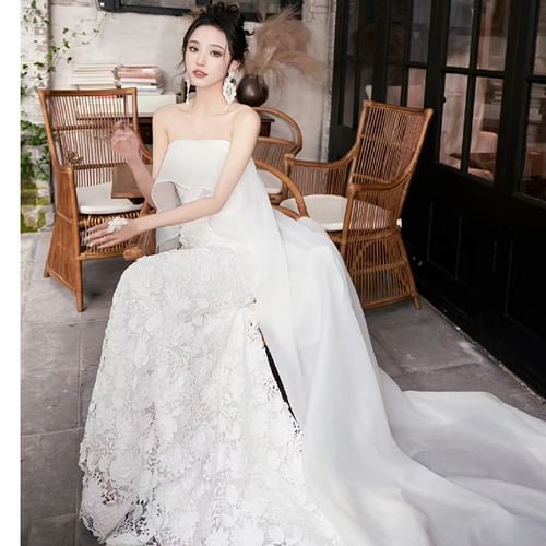 Wedding gown tube sale