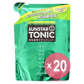 Sunstar - Tonic Refreshing Scalp Care Shampoo Refill (x20) (Bulk Box)