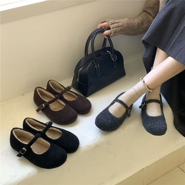 Asterisk-Mary Jane Shoes