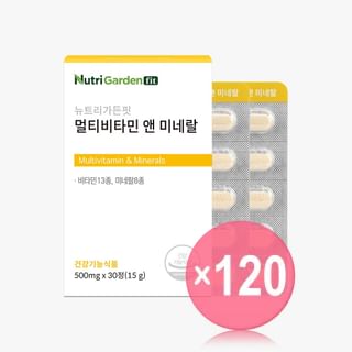 JUNGWONSAM - NutriGardenfit Multivitamin & Minerals (x120) (Bulk Box)