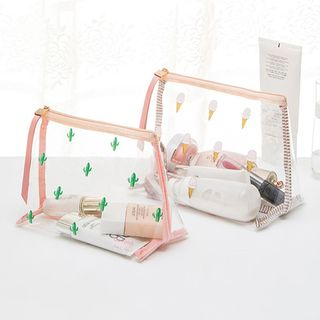 clear makeup pouch