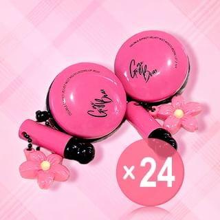 Gege Bear - Double-Effect Velvet Mist Moisturing Liquid Lipstick - 6 Colors (x24) (Bulk Box)