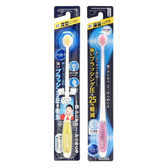 PureOra Thin & Compact Toothbrush