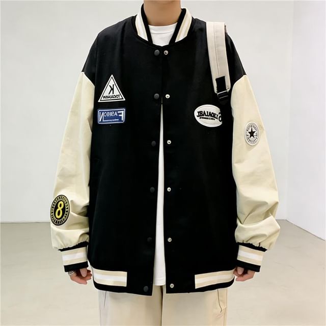 GRAYCIOUS-Chaqueta de béisbol