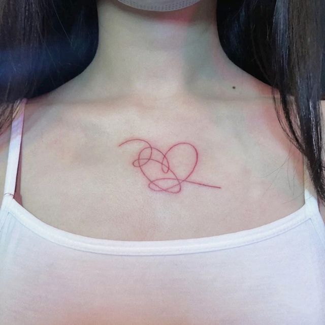 Tattoofield - Heart Waterproof Temporary Tattoo | YesStyle
