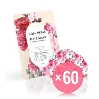 PETITFEE - Rose Petal Satin Hair Mask (x60) (Bulk Box)