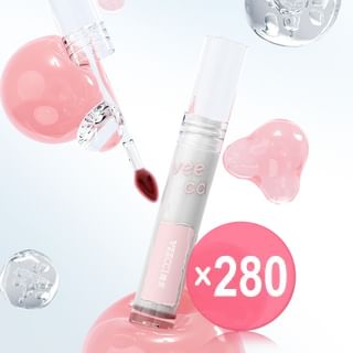 VEECCI - Colorful Shimmering Lip Gloss - 6 Colors (x280) (Bulk Box)