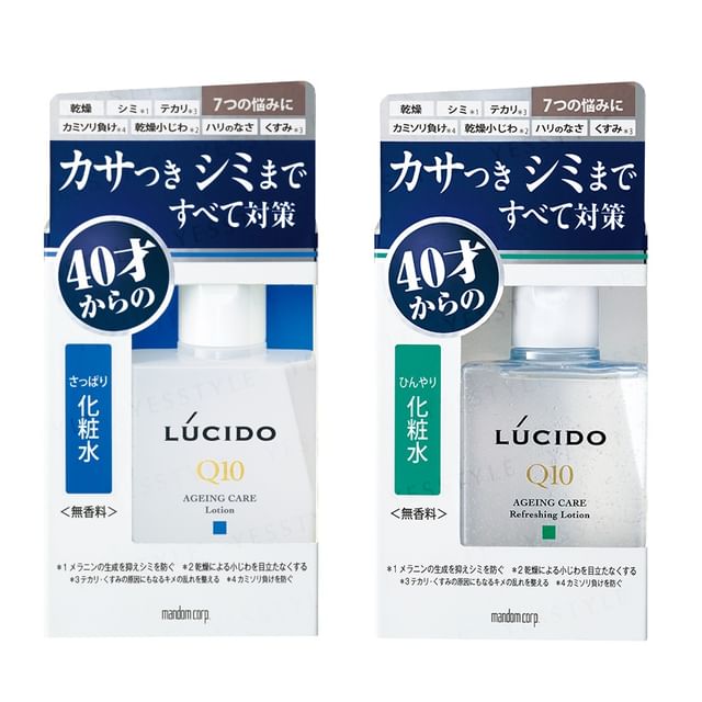 Mandom-Loción antiedad Lucido Q10