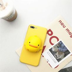 PICCA - Squishy Duck Mobile Case - iPhone X / 8 / 8 Plus / 7 / 7 Plus / 6s / 6s Plus
