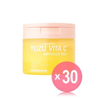 LALARECIPE - Yuzu Vita C Ampoule Pad (x30) (Bulk Box)