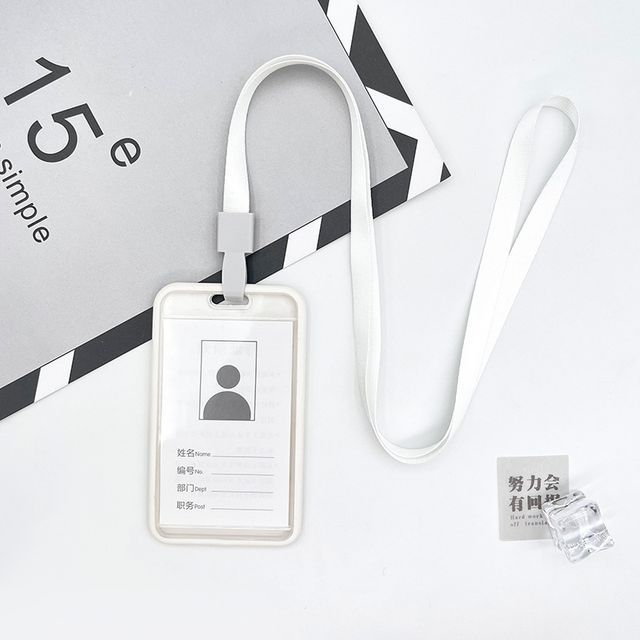 mindineo - Transparent Plastic Card Holder