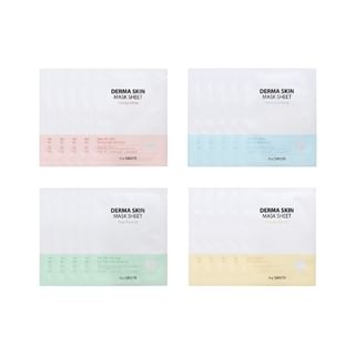 The Saem - Derma Skin Mask Sheet Bundle Set - 4 Types