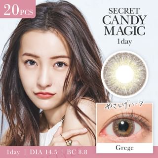 Candy Magic - Secret Candy Magic 1 Day Color Lens Grege 20 pcs