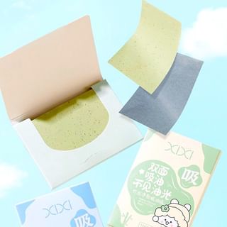 xixi - Fresh Oil Blotting Paper - 3 Types