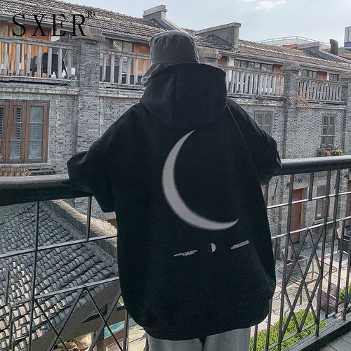 Reflective best sale moon hoodie