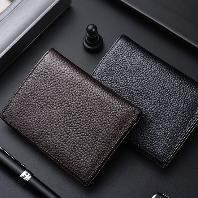 Wavecho-Faux Leather Wallet