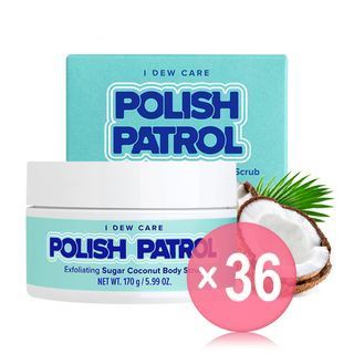 I DEW CARE - Polish Patrol Exfoliating Sugar Coconut Body Scrub (x36) (Bulk Box)