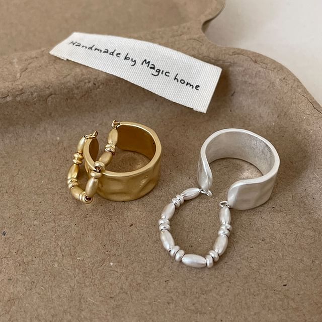 Panda Dama-Layered Open Ring