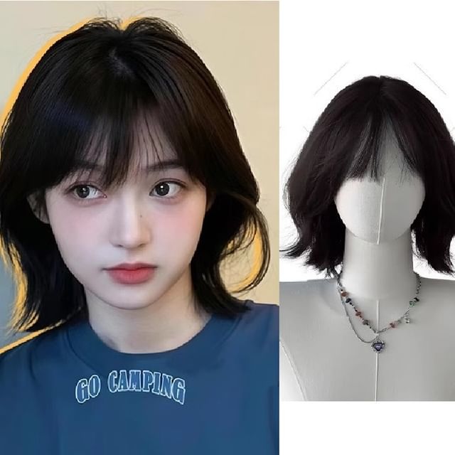 Jasmintinea-Short Full Wig - Bob