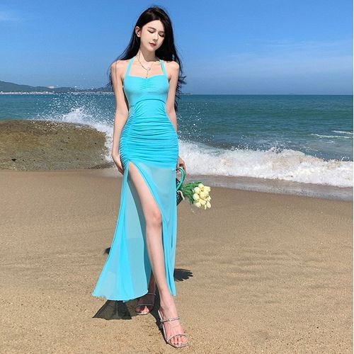 Plain mermaid outlet dress