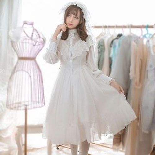 Sunny Smile White Ruffled Lace Mini Dress
