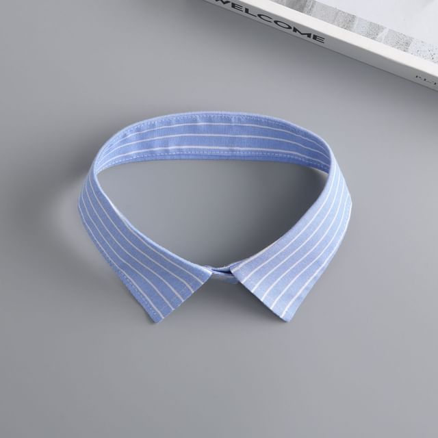 MIOW-Striped Decorative Collar Wrist Cuff