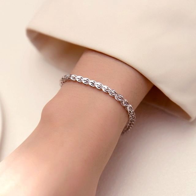 A-ROCH-Chunky Sterling Silver Bracelet