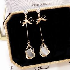 Hansha - Bead Drop Earrings Hansha - Bead Drop Earrings