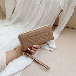 Kimoment - Quilted Long Wallet Kimoment - Quilted Long Wallet