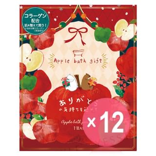 HONYARADOH - Apple Bathing Powder (x12) (Bulk Box)