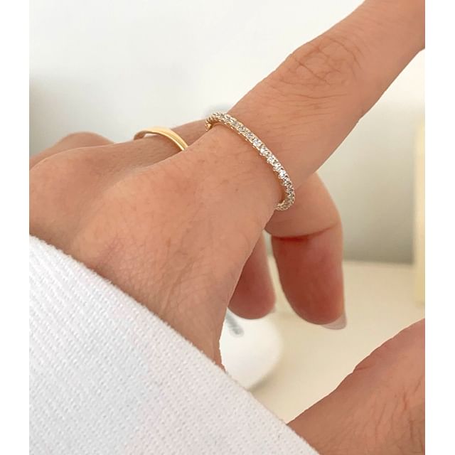 SeoulPop-Rhinestone Rings