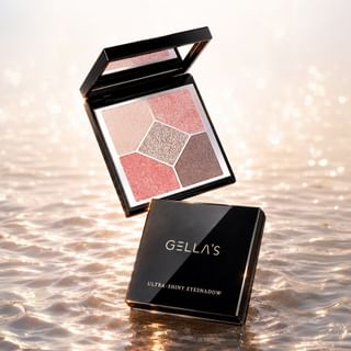 GELLA'S - Glitter Shadow 5-Color Palette - 3 Types