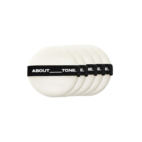 ABOUT_TONE Powder Pact Puff Set