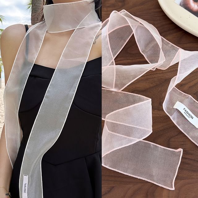 Kayochs-Plain Mesh Neckerchief