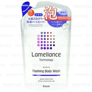 Kracie - Lamellance Foaming Body Wash Aquatic White Floral Refill