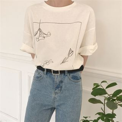 Tanee - Camiseta de manga corta estampada Tanee - Camiseta de manga corta estampada