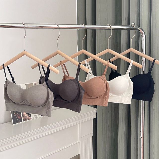 Wildery-Contrast Trim Bralette