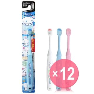 EBISU - Sanrio Cinnamoroll Kids Toothbrush For Over 6 Years Old (x12) (Bulk Box)