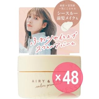 Cosmetex Roland - Airy & Easy Souffle Hair Balm N Floral Soap (x48) (Bulk Box)