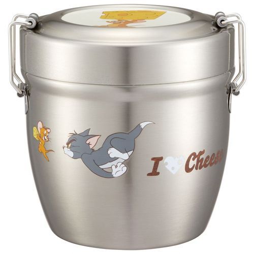 Skater Tom and Jerry Stainless Lunch Box 550ml YesStyle