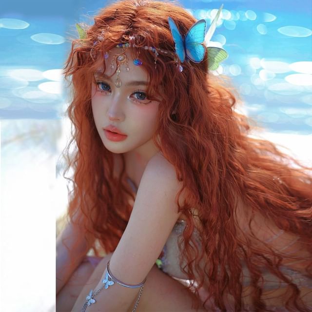 Jellyfish-Long Full Wig - Wavy