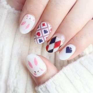 Lunacaca - Mr. Rabbit's Adventure Nails Art Stickers