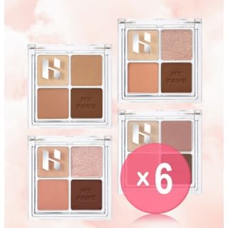 HOLIKA HOLIKA - My Fave Eyeshadow Palette - 4 Colors (x6) (Bulk Box)