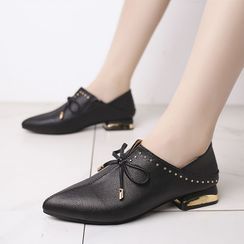 Poski - Pointy Lace Ups Poski - Pointy Lace Ups