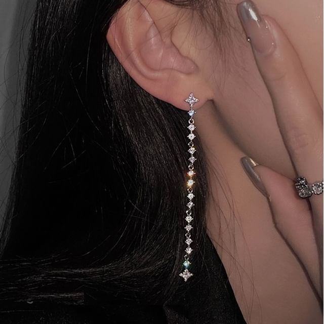 Jael-Alloy Dangle Earring