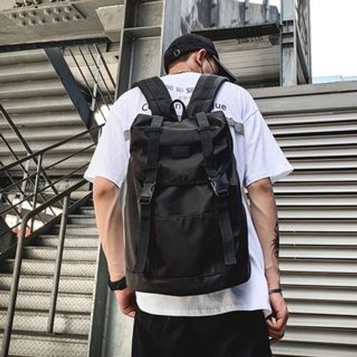 Double 2025 buckle backpack