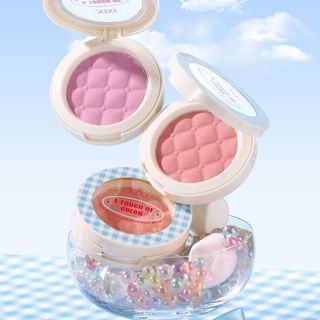 xixi - Lattice Cloud Atmosphere Blush - 5 Colors